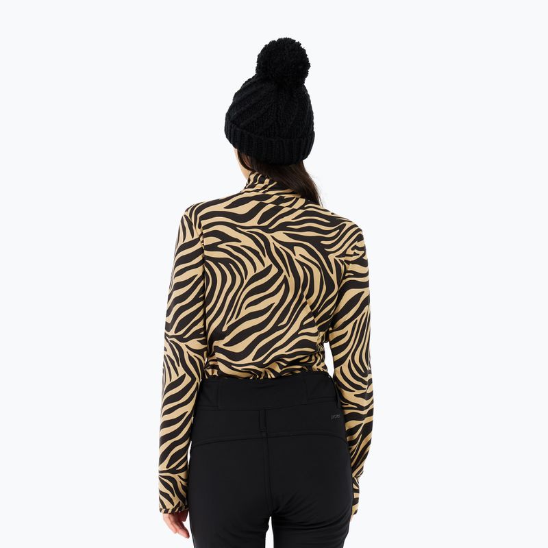 Moteriškas džemperis Protest PRTEsher 1/4 Zip Active bamboo beige 6