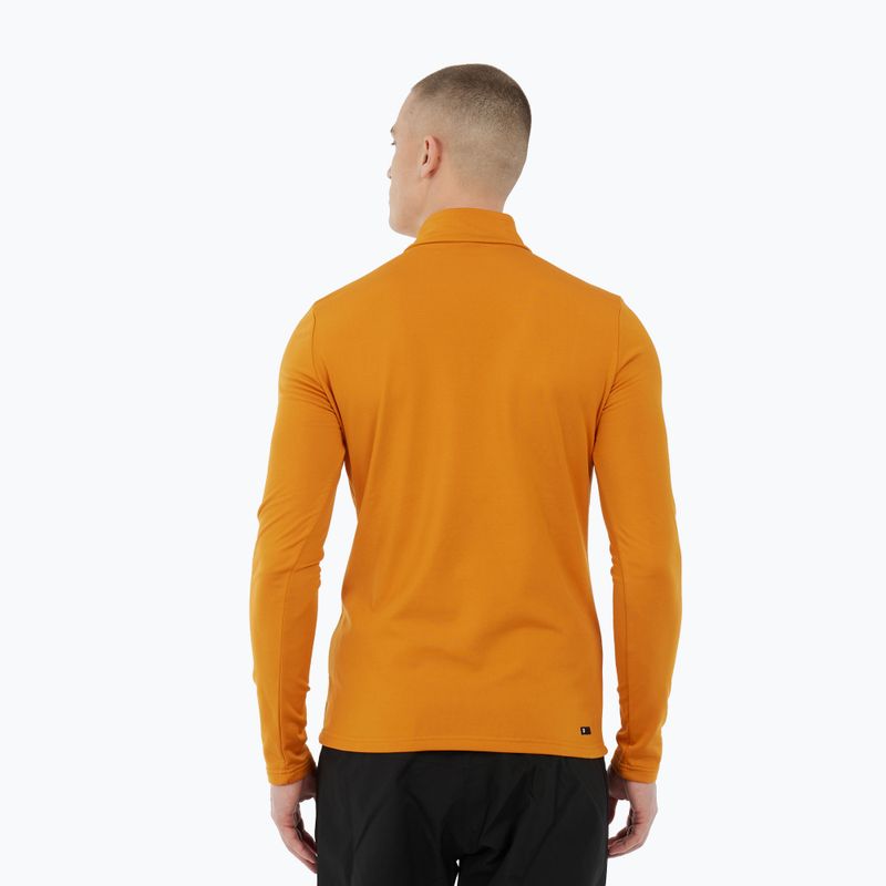 Vyriškas džemperis Protest Rewill 1/4 Zip Active caramel yellow 3