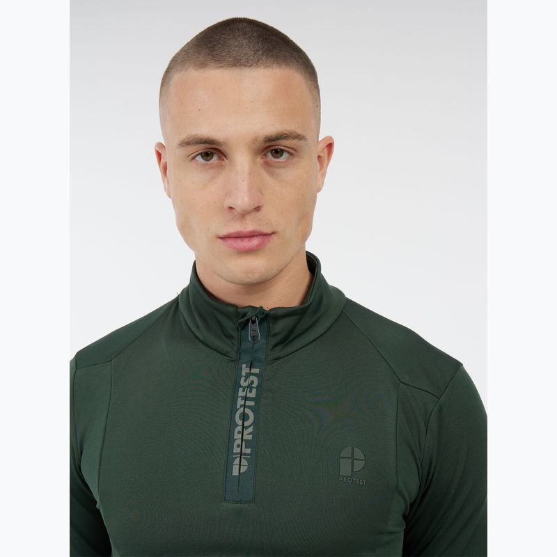 Vyriškas džemperis Protest Rewill 1/4 Zip Active kale green 5