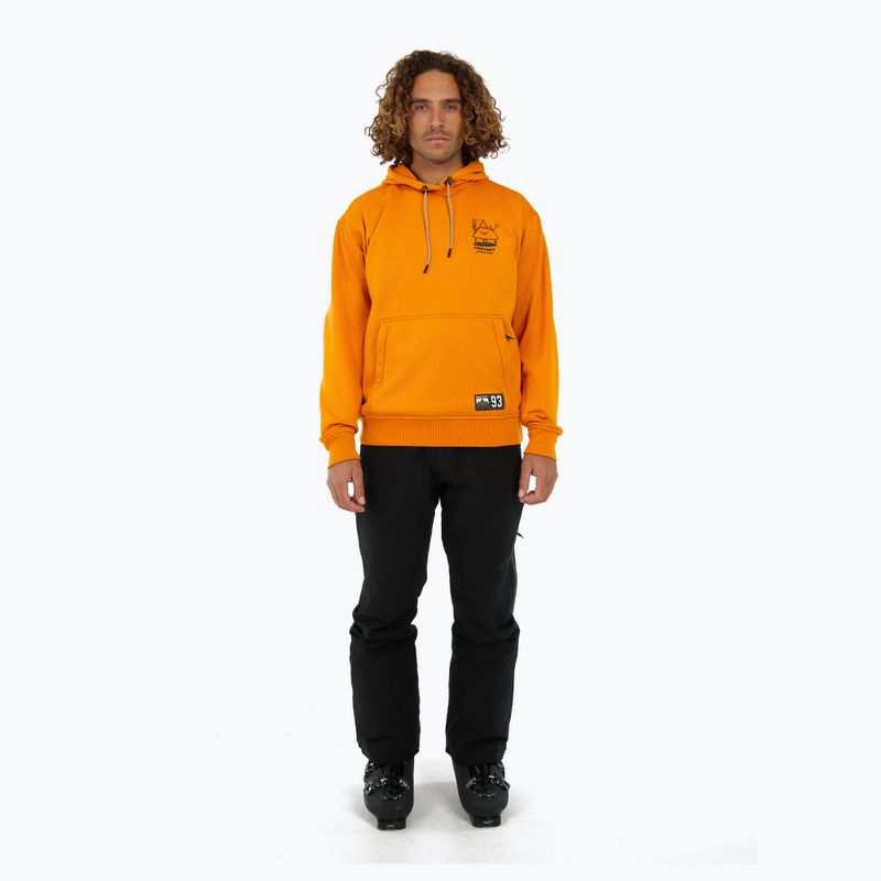 Vyriškas snieglenčių džemperis Protest PRTIvo Outdoor Hoodie caramel yellow 2