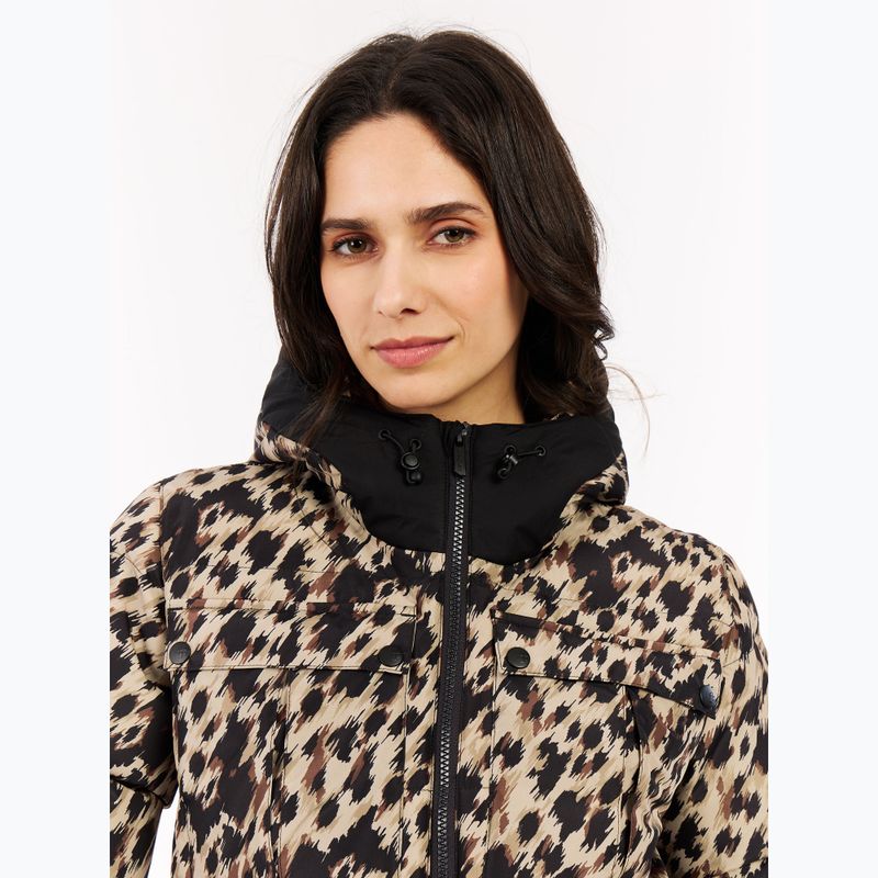 Moteriška slidinėjimo striukė Protest PRTJetta bamboo beige 5