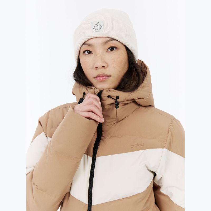 Moteriška slidinėjimo striukė Protest PRTJilly teddy brown 5