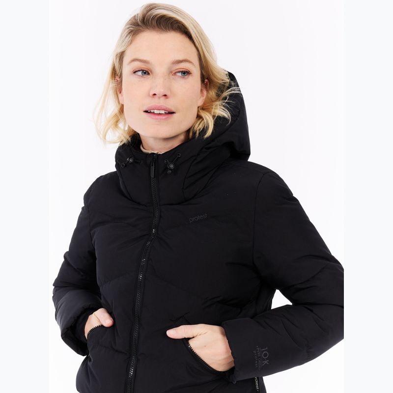 Moteriška slidinėjimo striukė Protest PRTPreppy Zip-Shift true black 9