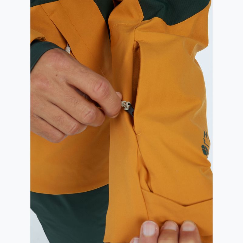 Vyriška snieglentės striukė Protest PRTZoot caramel yellow 7