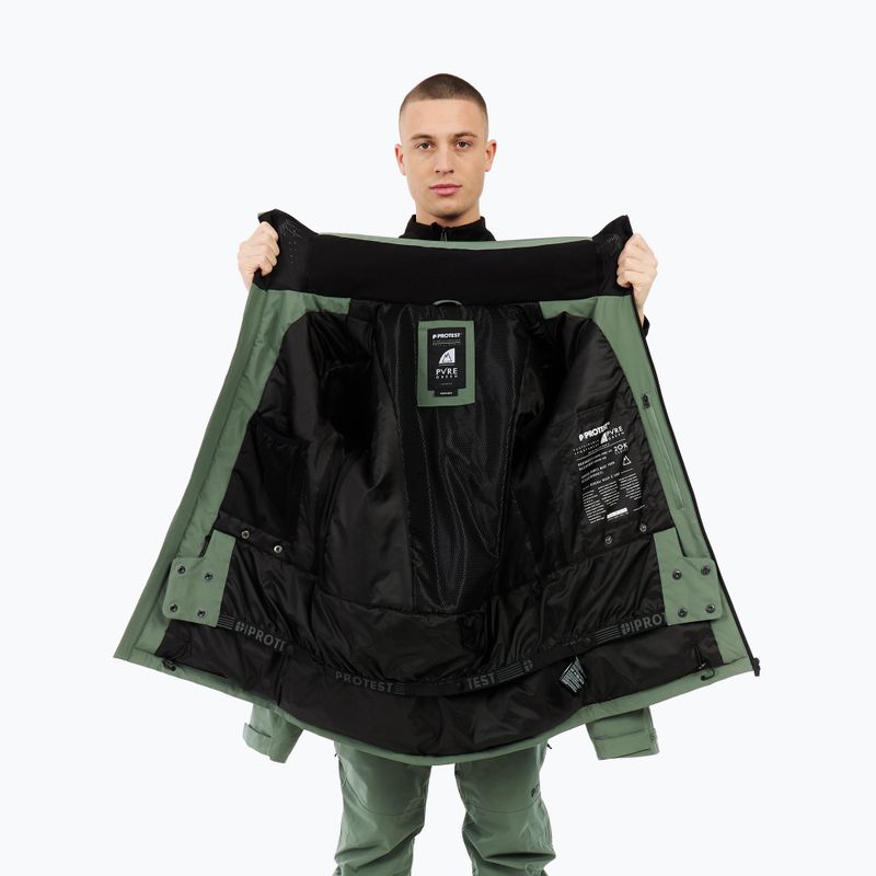 Vyriška snieglentės striukė Protest PRTTimothy aspen green 8