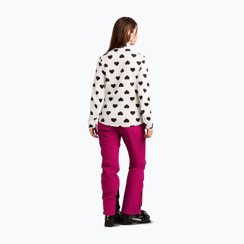 Moteriškas flisinis džemperis Protest PRTSwana 1/4 Zip Active seashelloffwhite 3