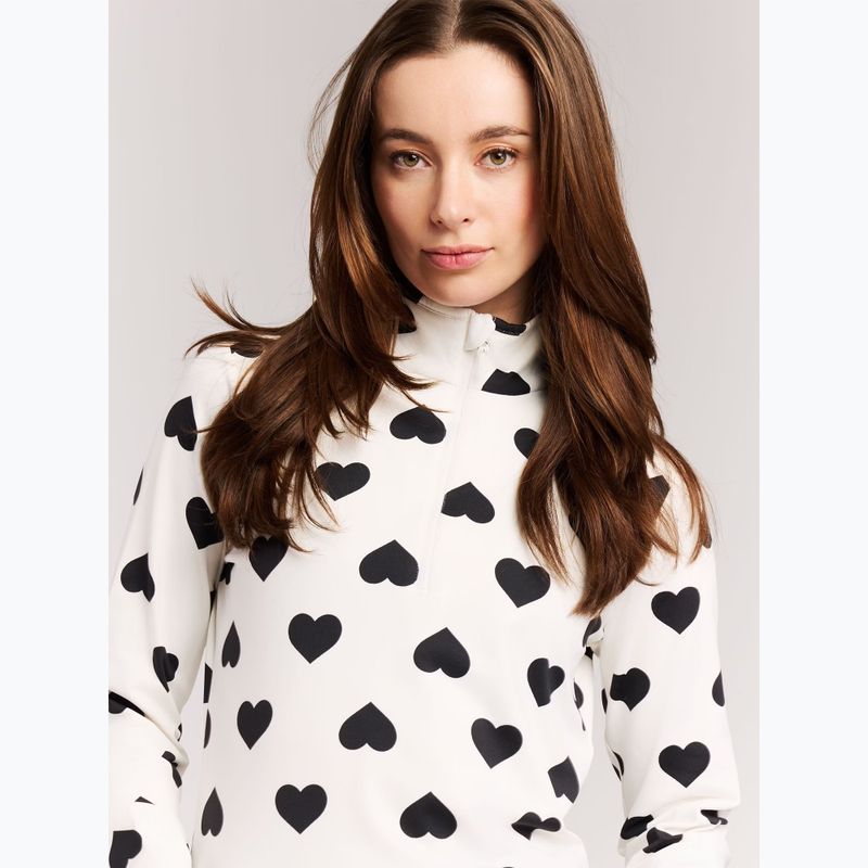 Moteriškas flisinis džemperis Protest PRTSwana 1/4 Zip Active seashelloffwhite 5