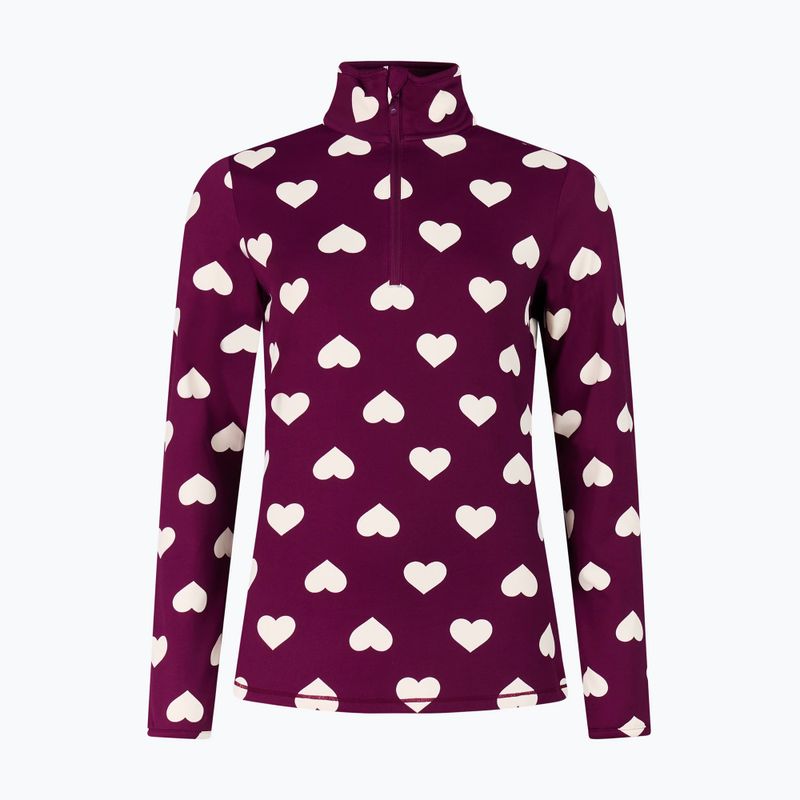 Moteriškas flisinis džemperis Protest PRTSwana 1/4 Zip Active current purple 6