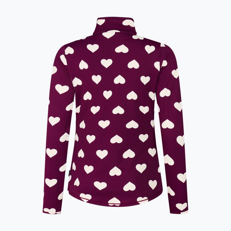 Moteriškas flisinis džemperis Protest PRTSwana 1/4 Zip Active current purple 7