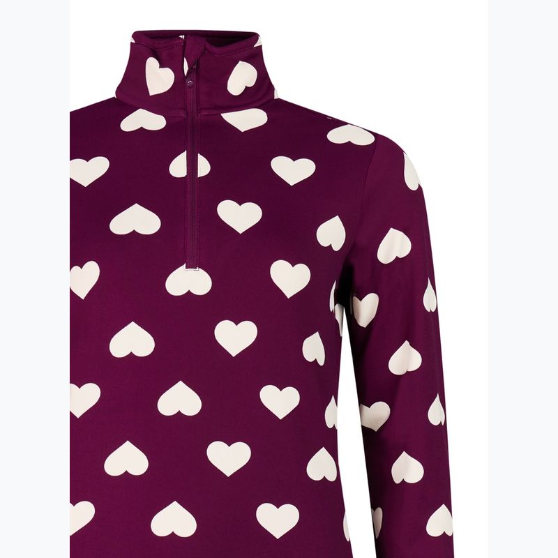 Moteriškas flisinis džemperis Protest PRTSwana 1/4 Zip Active current purple 8