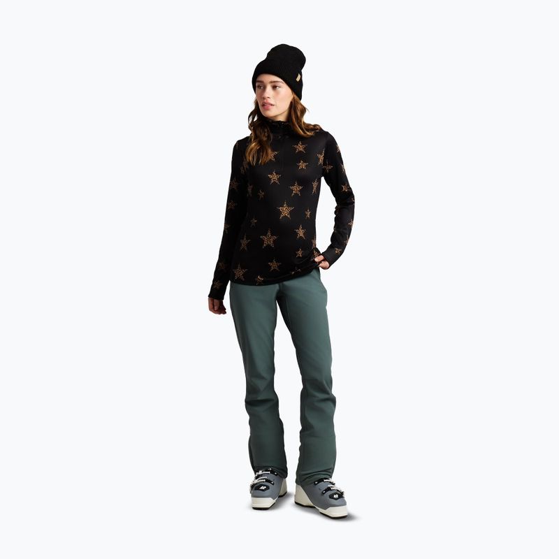 Moteriškas flisinis džemperis Protest PRTSwana 1/4 Zip Active fudgecamel 2