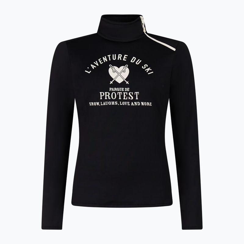 Moteriški marškinėliai ilgomis rankovėmis  Protest PRTHolker Active true black 7