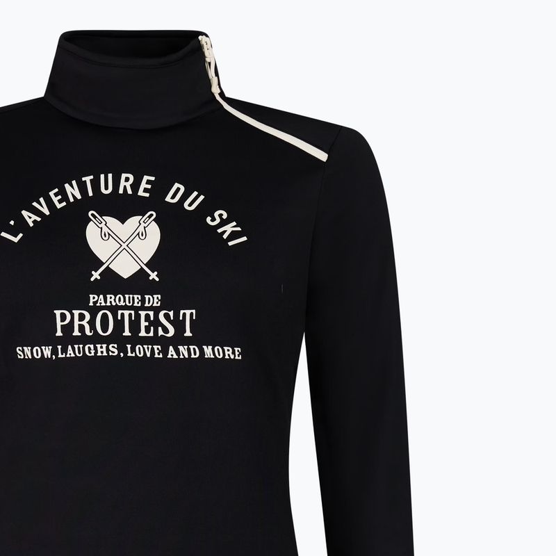 Moteriški marškinėliai ilgomis rankovėmis  Protest PRTHolker Active true black 9