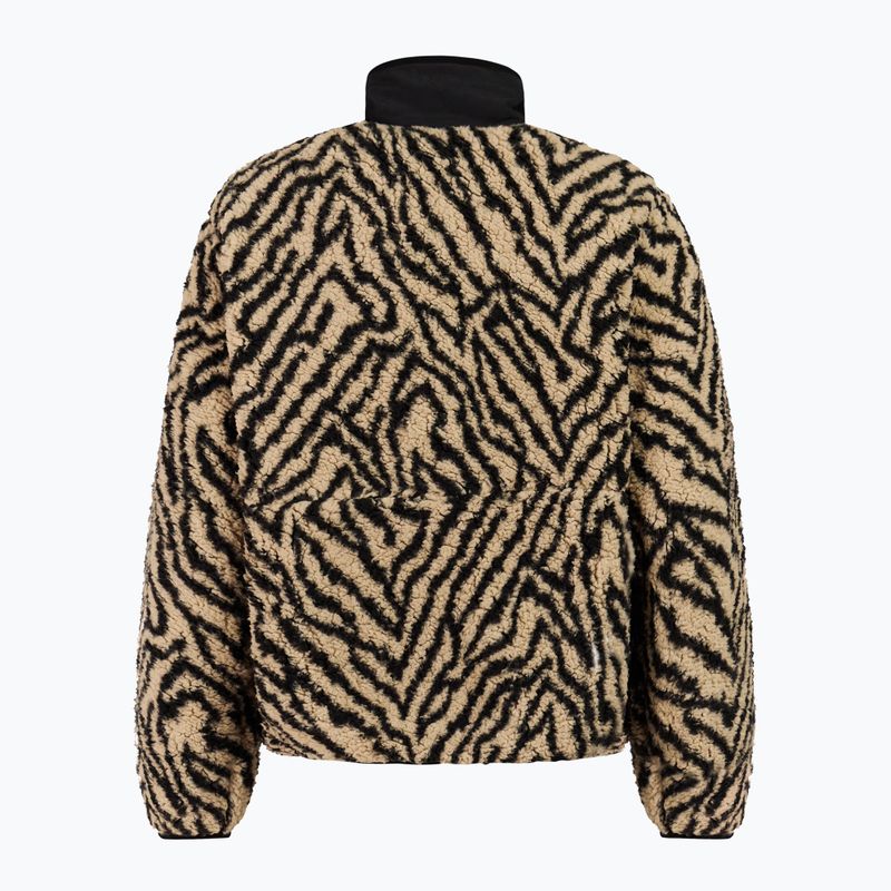Moteriškas flisinis džemperis Protest PRTJosey 1/4 Button bamboobeige 7