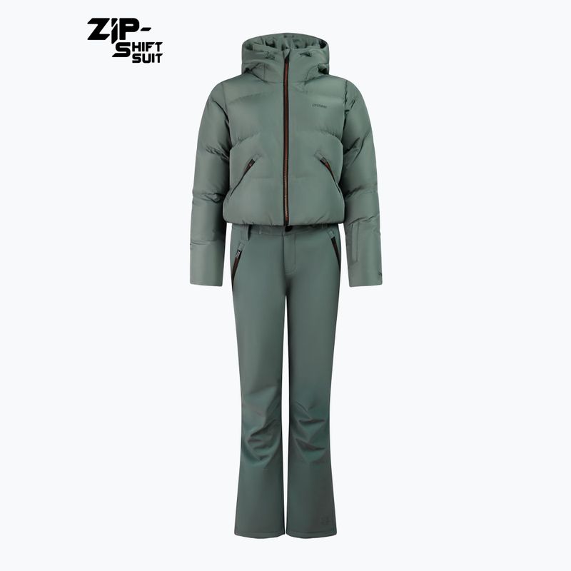 Moteriškas slidinėjimo kombinezonas Protest PRTBuena Zipshift evergreen 7