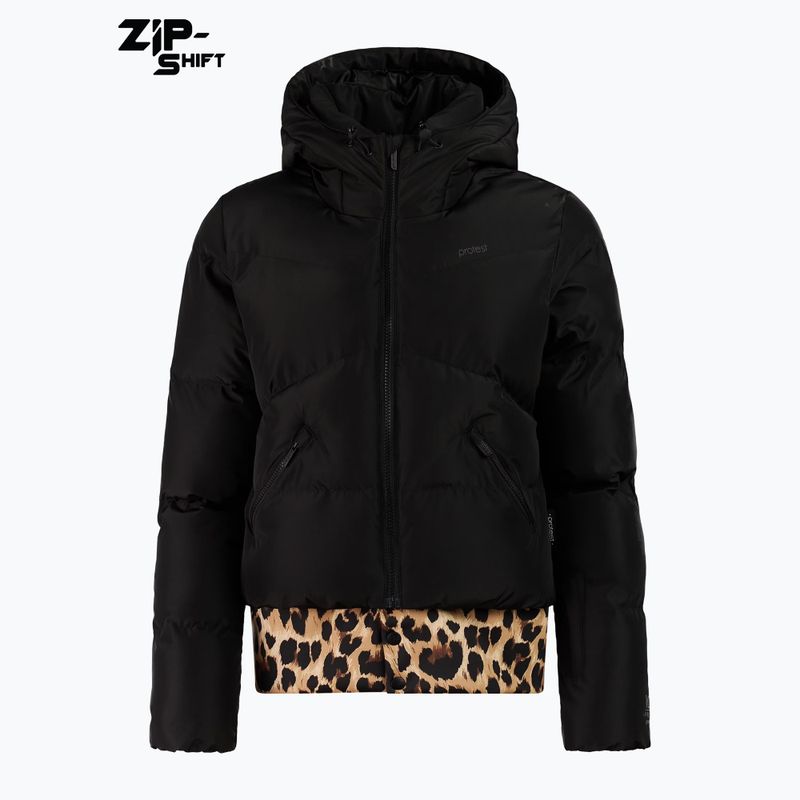 Moteriška snieglenčių striukė Protest PRTPreppydos Zipshift true black 6