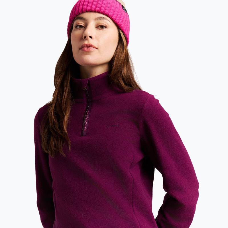 Moteriškas flisinis džemperis Protest PRTRemutez 1/4 Zip Active current purple 4