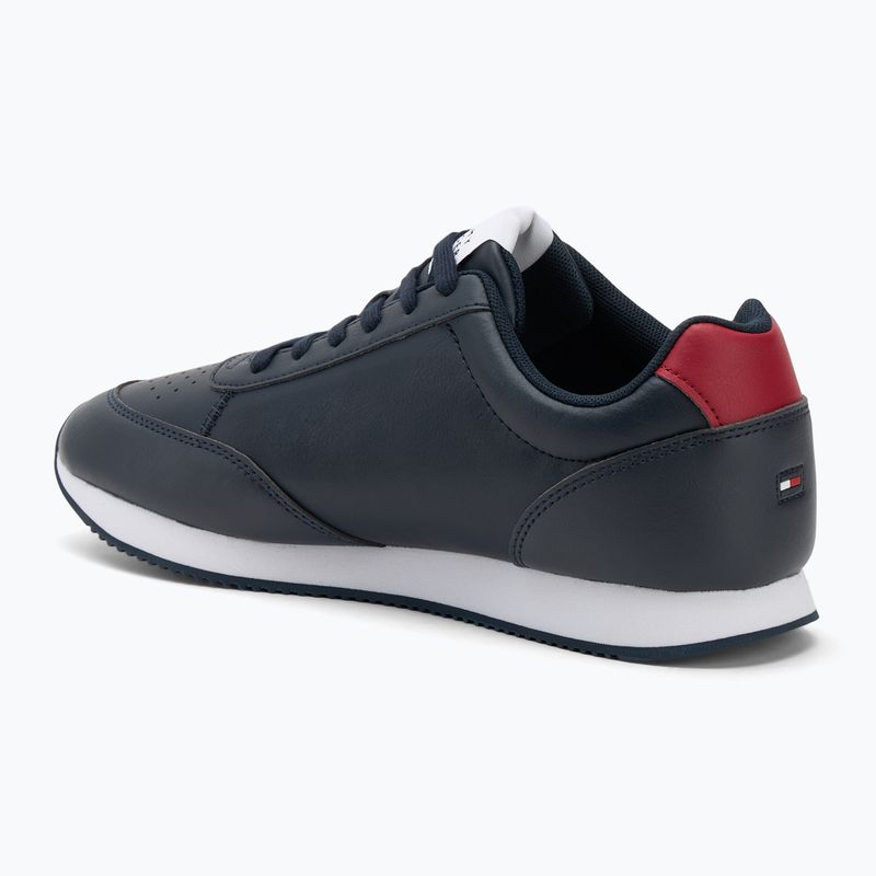 Vyriški batai Tommy Hilfiger Lo Runner Pu Mix desert sky 3