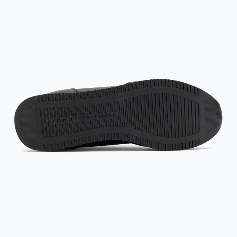 Vyriški batai Tommy Hilfiger Lo Runner Pu Mix black 4