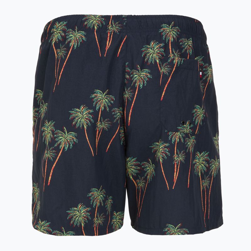 Vyriški maudymosi šortai Tommy Hilfiger Medium Drawstring Print palm tropic aop desert sky 2
