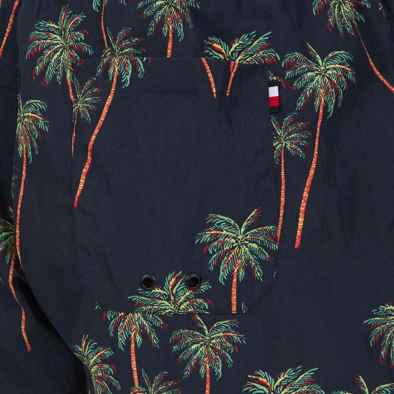 Vyriški maudymosi šortai Tommy Hilfiger Medium Drawstring Print palm tropic aop desert sky 4