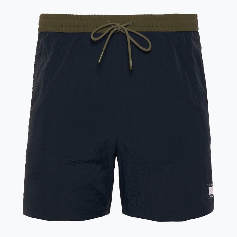 Vyriški maudymosi šortai Tommy Hilfiger Medium Drawstring desert sky