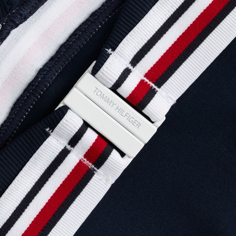 Moteriškas vientisas maudymosi kostiumėlis Tommy Hilfiger Triangle One Piece Rp Ext dark night navy 4