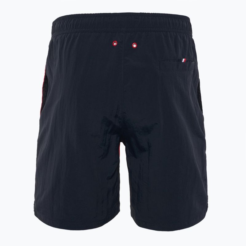 Vyriški maudymosi šortai Tommy Hilfiger Long Drawstring Diag Na desert sky 2