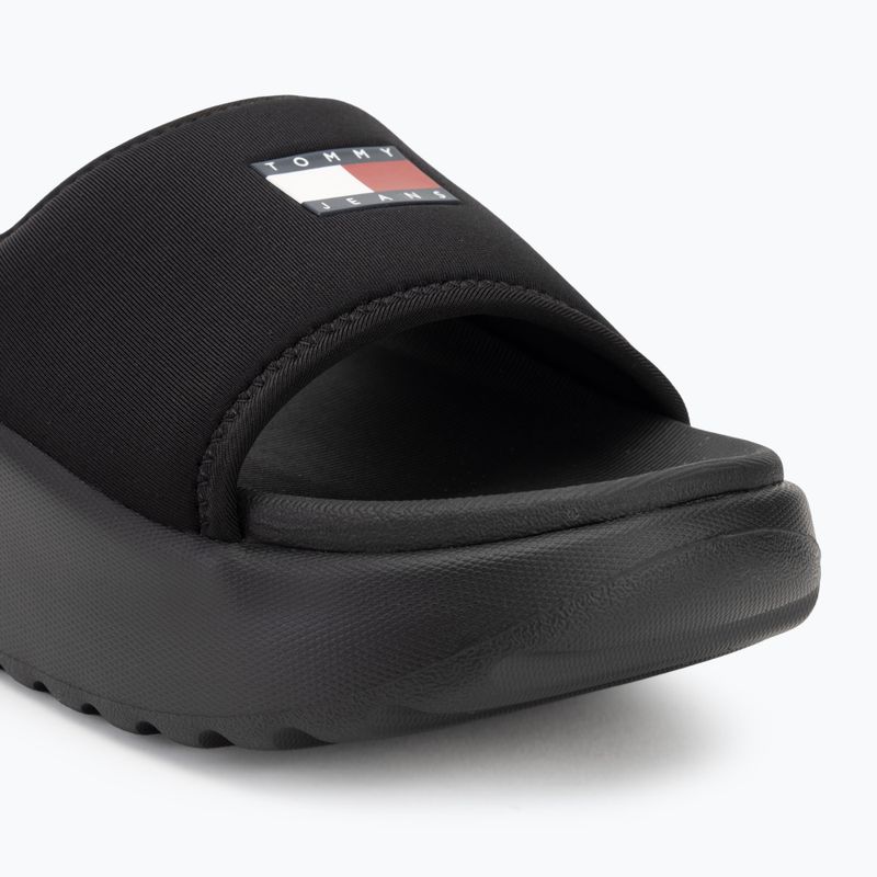 Moteriškos šlepetės Tommy Jeans Comfy Pool Slide black 7
