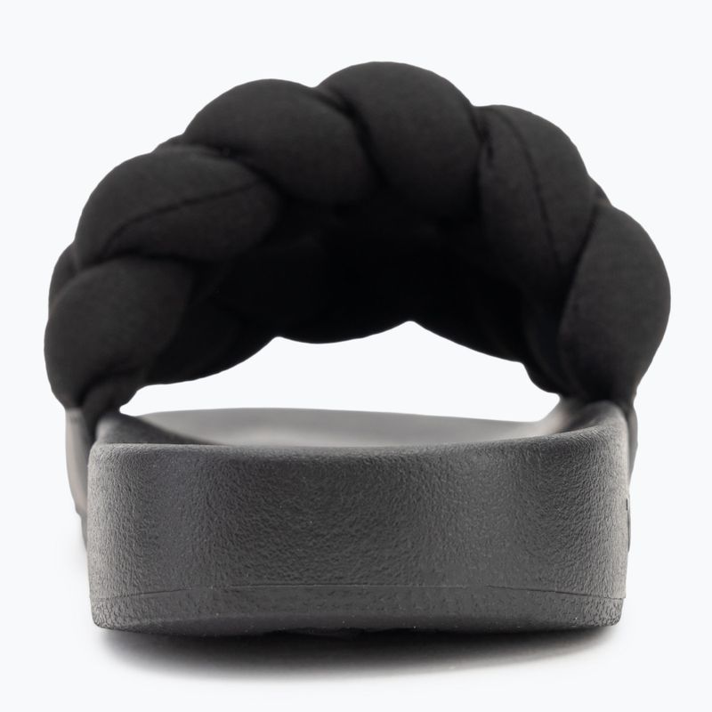 Moteriškos šlepetės Tommy Jeans Braided Slide frozen black 6