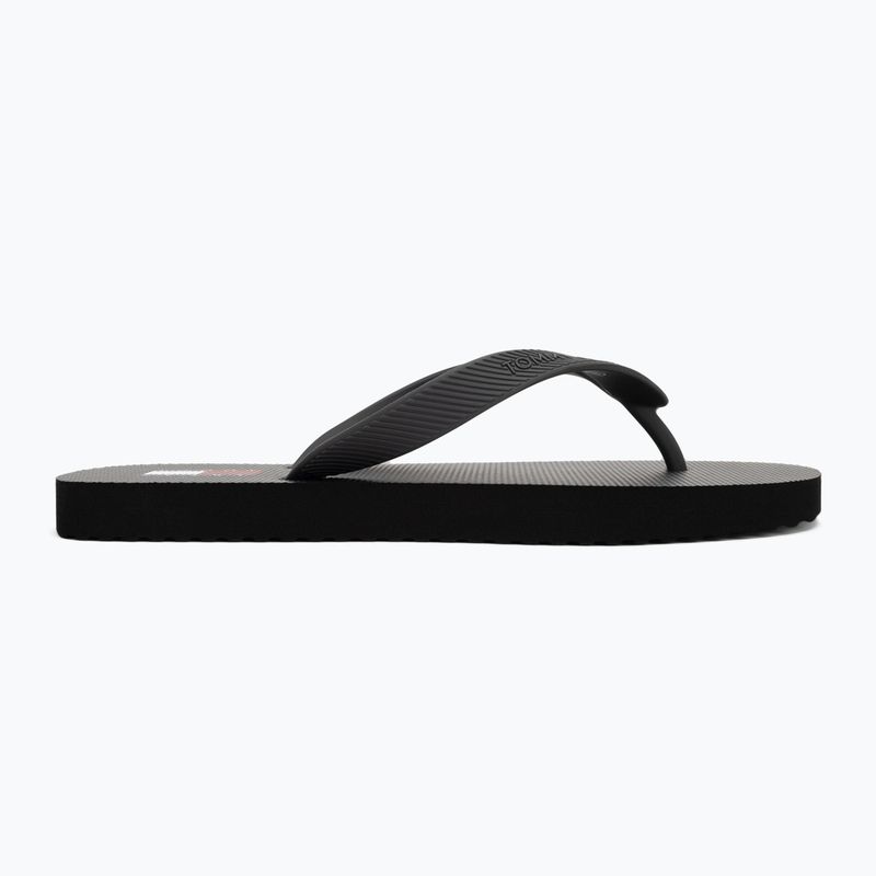 Vyriškos šlepetės per pirštą Tommy Jeans Beach Sandal black 2
