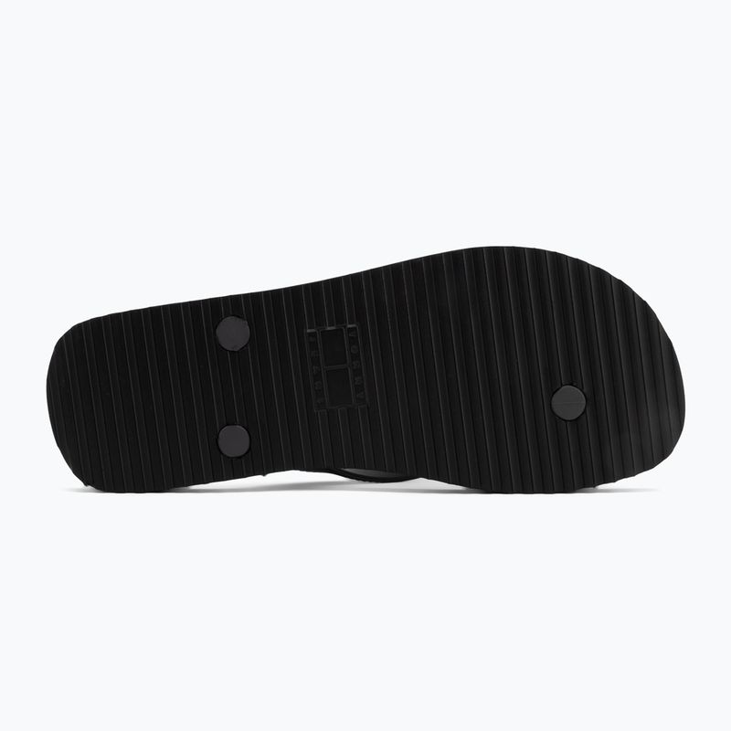 Vyriškos šlepetės per pirštą Tommy Jeans Beach Sandal black 4