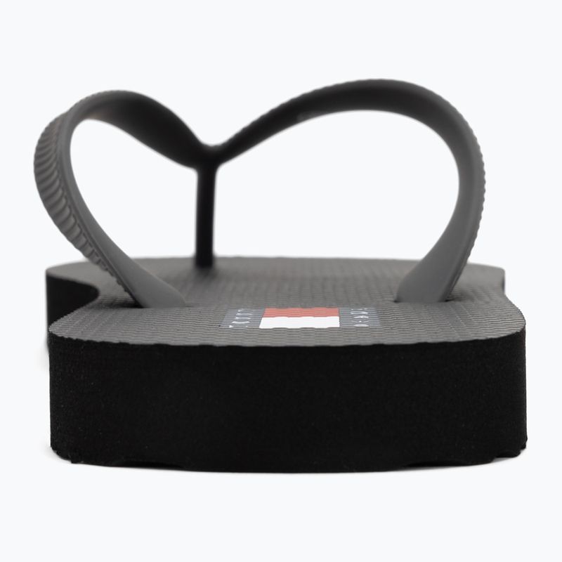 Vyriškos šlepetės per pirštą Tommy Jeans Beach Sandal black 6