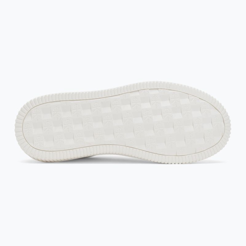 Vyriški batai Calvin Klein YM0YM00681 Chunky Cupsole Monologo Lth triple bright white/rock ridge 4