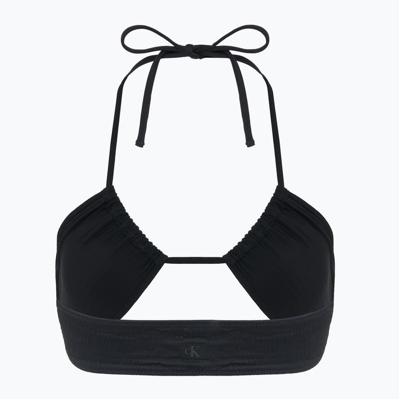 Maudymosi kostiumėlio viršus Calvin Klein KW0KW02726 Bralette black 2