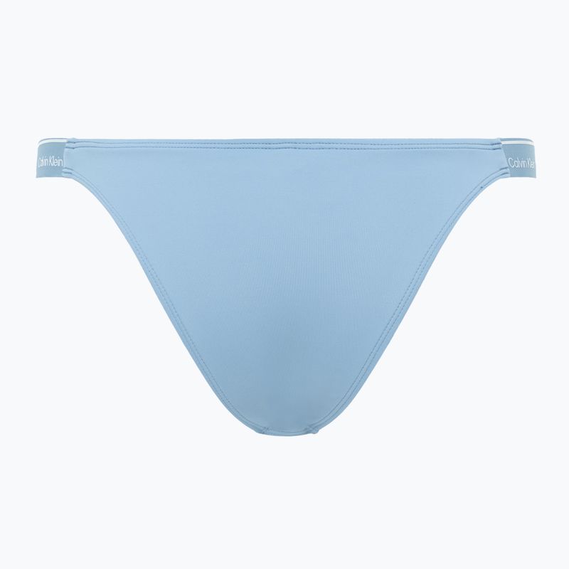 Maudymosi kostiumėlio apačia Calvin Klein KW0KW02732 Curved Delta Bikini faded denim 2