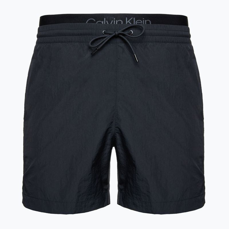 Vyriški maudymosi šortai Calvin Klein KM0KM01081 Medium Double Waistband black