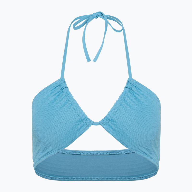 Maudymosi kostiumėlio viršus Calvin Klein KW0KW02726 Bralette adriatic blue