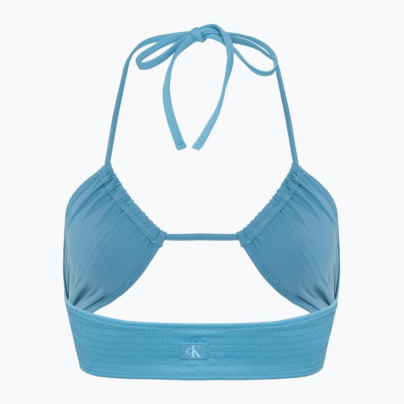 Maudymosi kostiumėlio viršus Calvin Klein KW0KW02726 Bralette adriatic blue 2