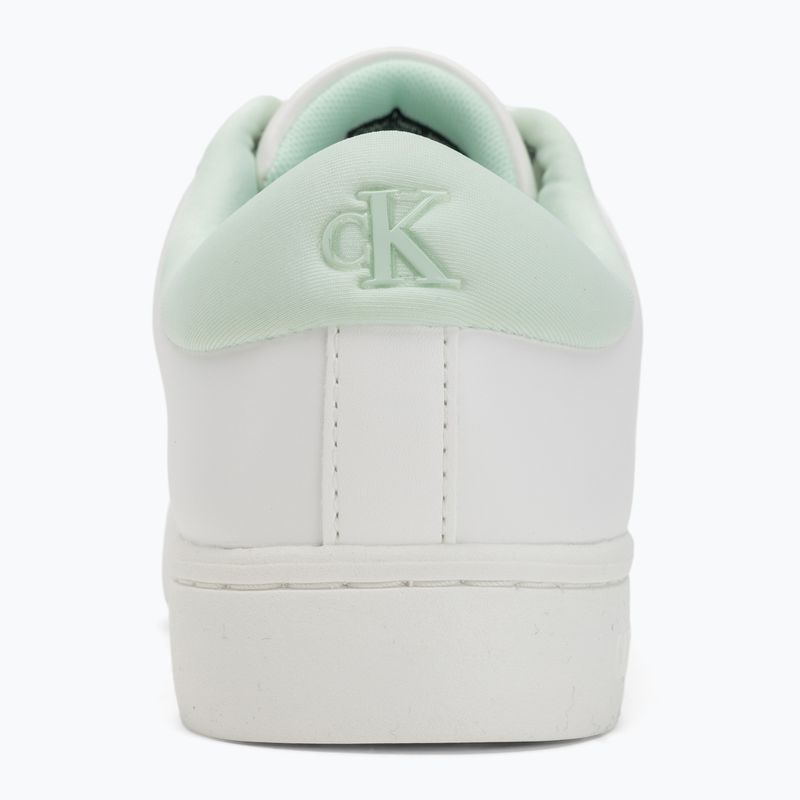 Moteriški batai Calvin Klein YW0YW01444 Classic Cupsole Lowlaceup Lth Wn bright white/moonlight jade 6