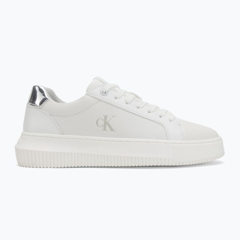 Moteriški batai Calvin Klein YW0YW01769 Chunky Cupsole Low Mg bright white/silver 2