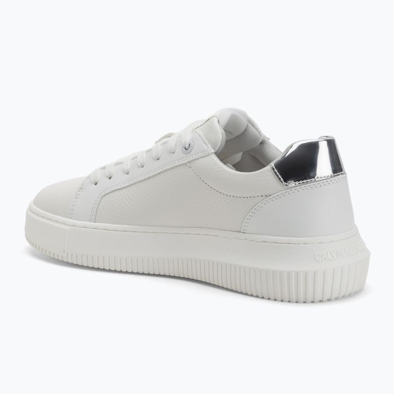 Moteriški batai Calvin Klein YW0YW01769 Chunky Cupsole Low Mg bright white/silver 3