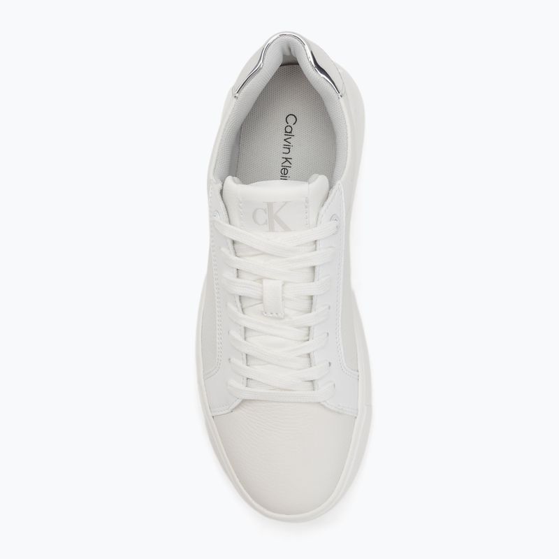 Moteriški batai Calvin Klein YW0YW01769 Chunky Cupsole Low Mg bright white/silver 5