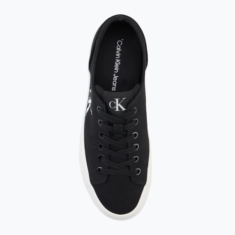 Moteriški sportiniai bateliai Calvin Klein YW0YW01763 Vulc Flatform Low Cv MG black/bright white 5