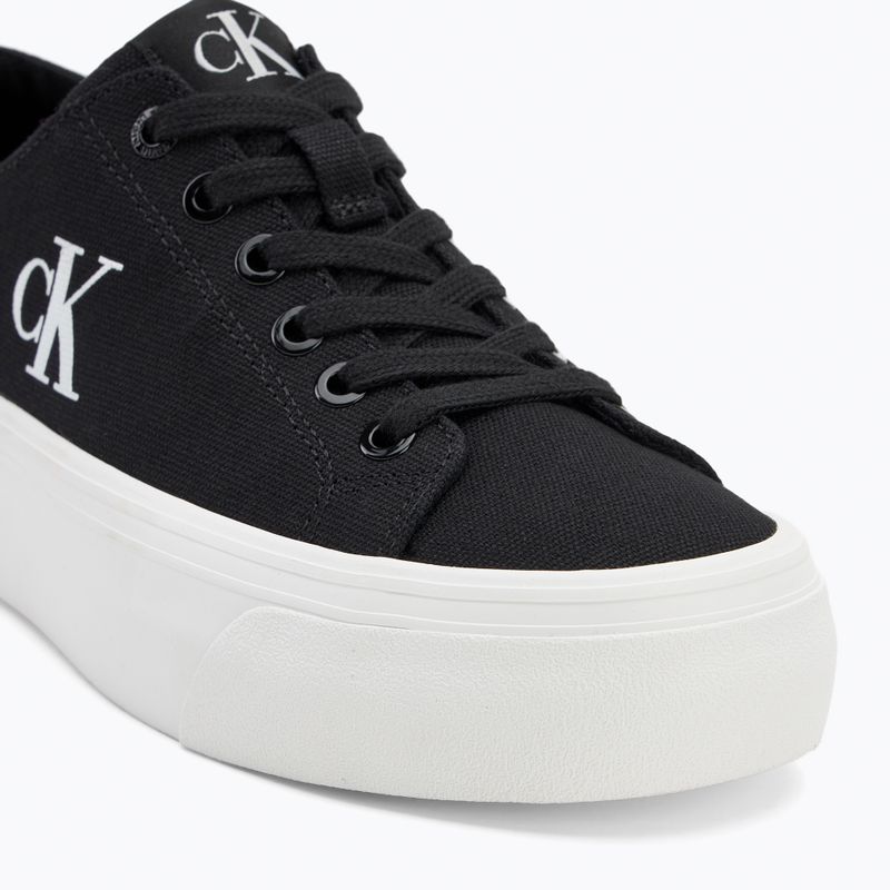 Moteriški sportiniai bateliai Calvin Klein YW0YW01763 Vulc Flatform Low Cv MG black/bright white 7