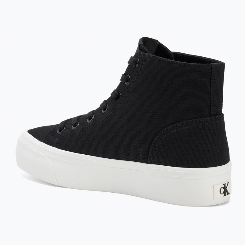 Moteriški sportiniai bateliai Calvin Klein YW0YW01764 Vulc Flatform Mid Cv Mg black/bright white 3