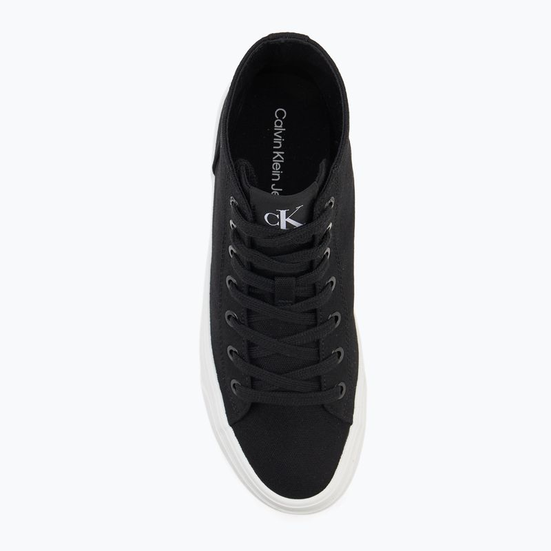 Moteriški sportiniai bateliai Calvin Klein YW0YW01764 Vulc Flatform Mid Cv Mg black/bright white 5