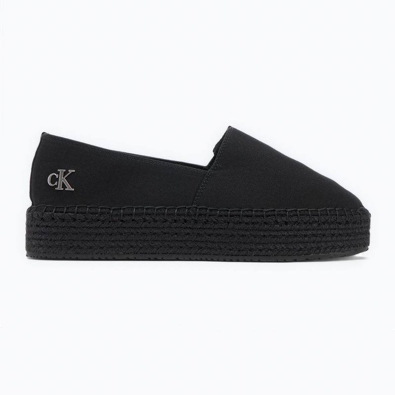 Moteriški batai Calvin Klein Flatform Espadrille Mg/Hdw triple black 2