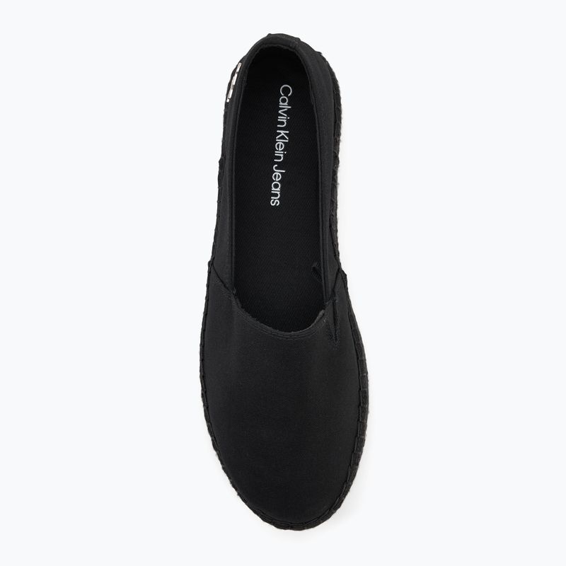 Moteriški batai Calvin Klein Flatform Espadrille Mg/Hdw triple black 5