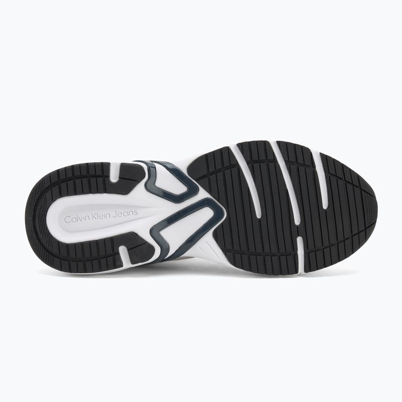 Moteriški batai Calvin Klein YW0YW01887 Retro Tennis Knit Mg bright white/silver bich/navy 4